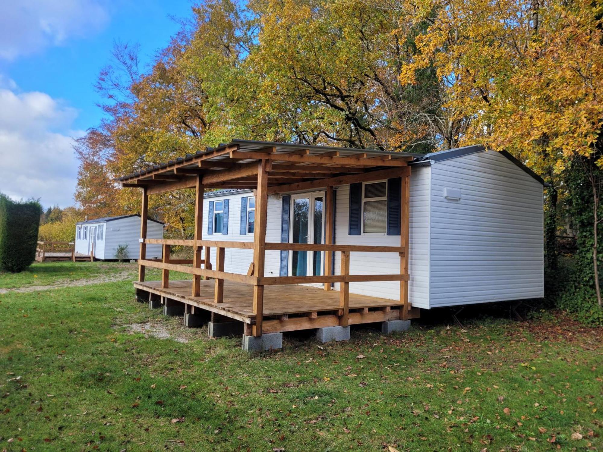 Stacaravan 6 Persoons - Camping Le Soustran Neuvic  Esterno foto